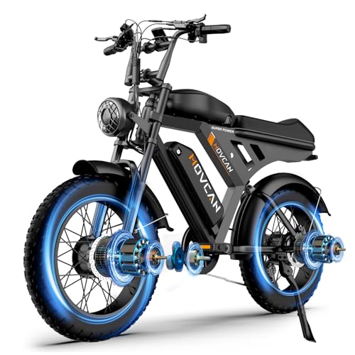 Electric Bike 20" Fat Tire Ebike 48V 20Ah Battery Hydraulic Disc Brake P786