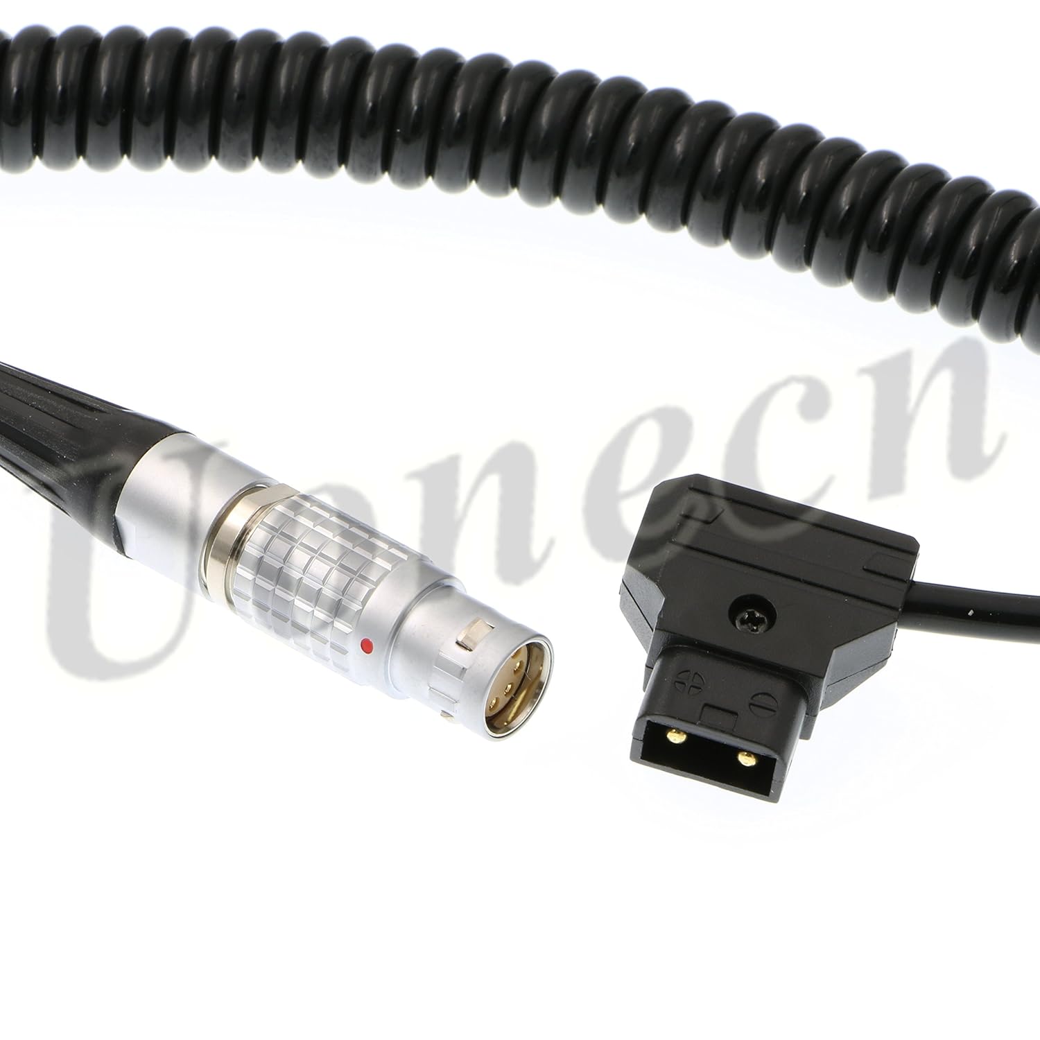 Coiled Camera Power Cable 8 pin Female to Dtap Pack of 2 H48984
