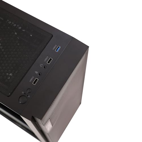 Gaming Desktop PC Intel I5 12400F RTX 2060S 16GB DDR4 500GB SSD 5RGB Fans Win 10 Pro T6141