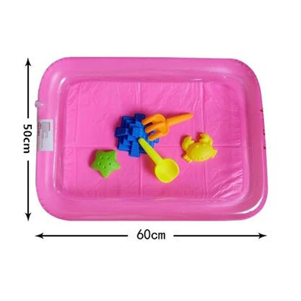Pink Inflatable Sand Toy Tray C372475
