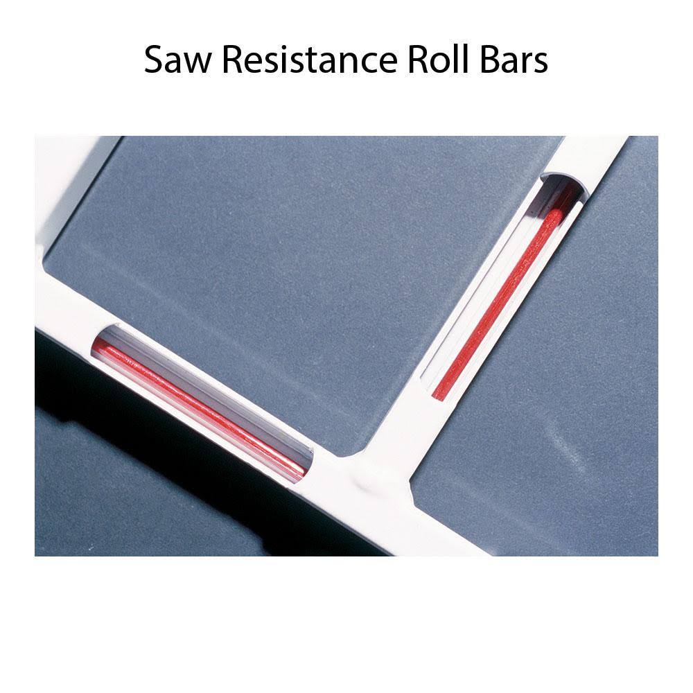 White 8-Bar Window Guard B520