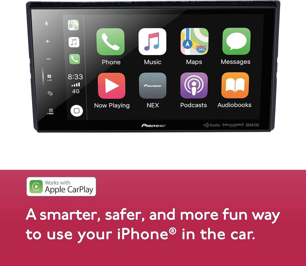 8-inch Digital Media Receiver Wireless Carplay Android Auto Bluetooth HD Radio G700491