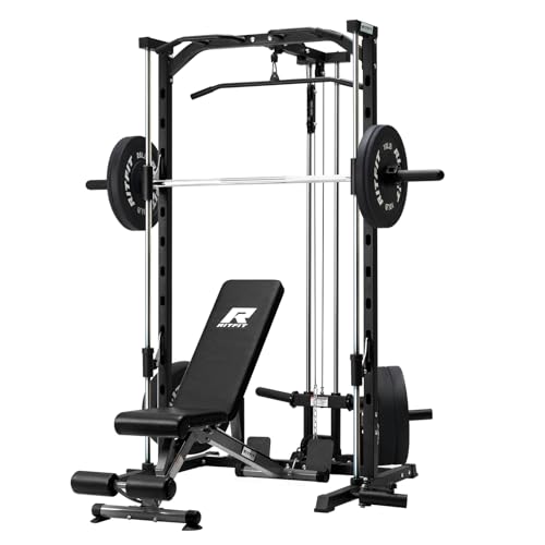 Smith Machine Power Rack with LAT-Pull Down System L63366