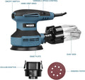 3.0A 5-Inch Orbital Sander with 12Pcs Sanding Discs G318285