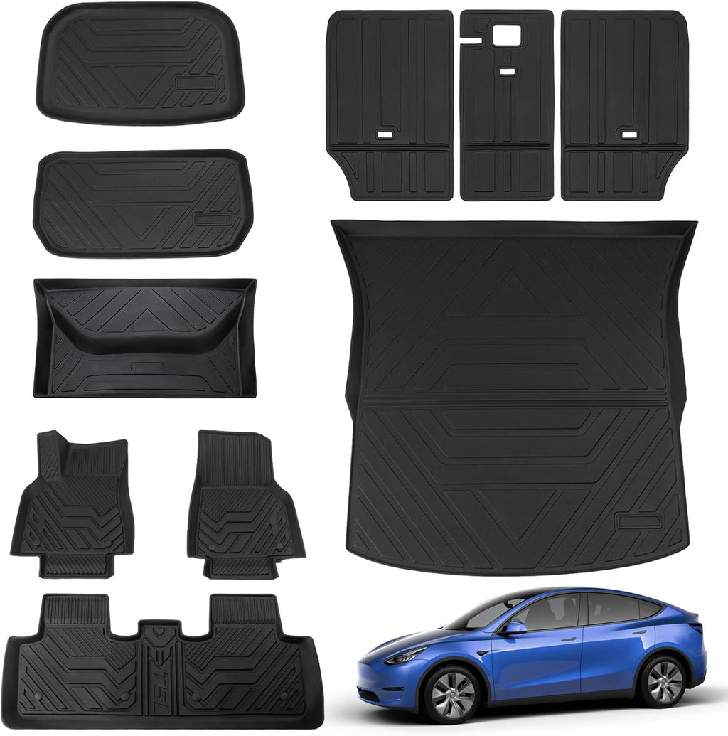 Tesla Model Y 3 PCS Trunk Mat Cargo Liners F31431