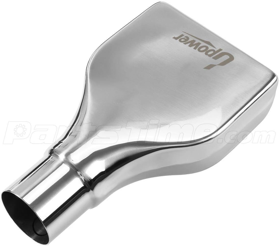 Pack of 2 Stainless Steel Exhaust Tailpipe Tips P27701