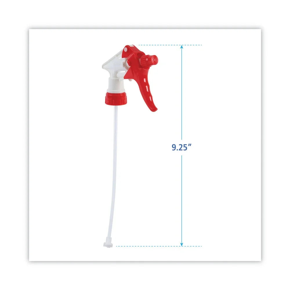 9.25 in. Tube Trigger Sprayer for 32 oz. Bottles - Red/White H541124