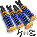 Set of 4 Adjustable Height Coilovers Struts Shock Absorber Assembly B34235