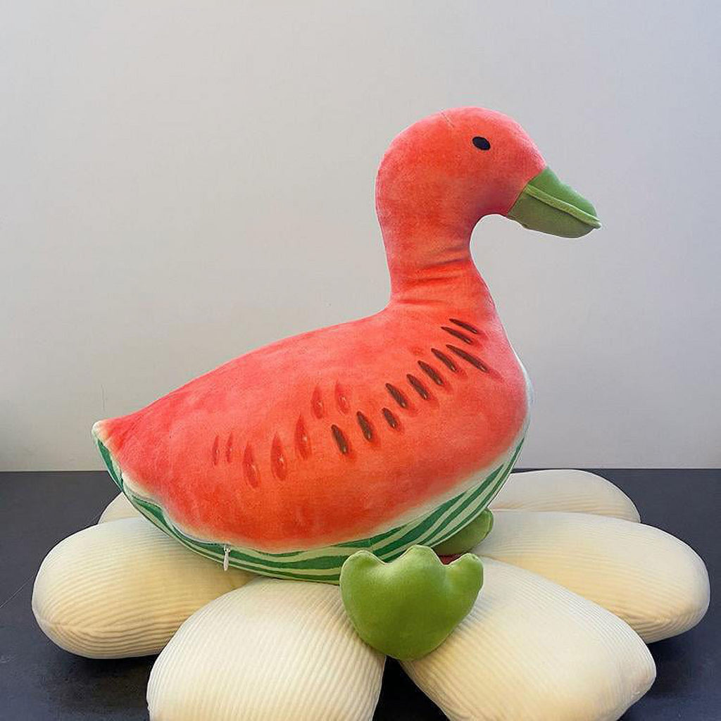 12" Yellow Duck Stuffed Plush Toy（without Mat） D402