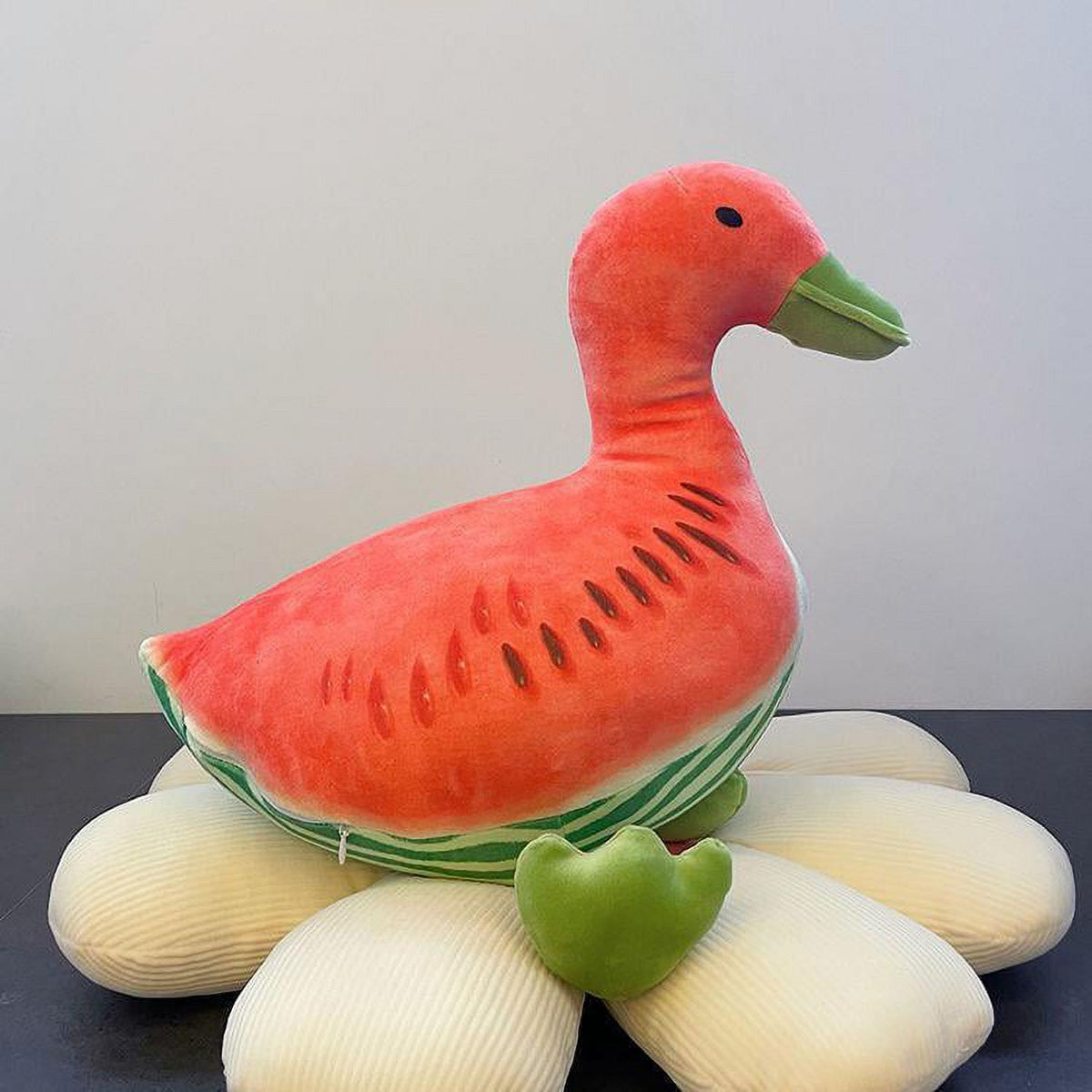 12" Yellow Duck Stuffed Plush Toy（without Mat） D402