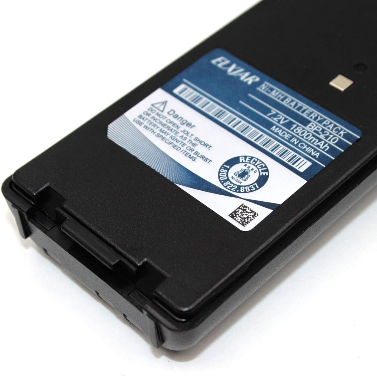(2-Pack) 7.2V 1800mAh Ni-MH Replacement Battery for ICOM Radios P887