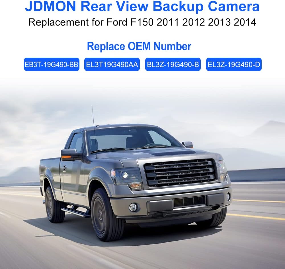 Rear View Backup Camera for Ford F150 2011-2014 S718035