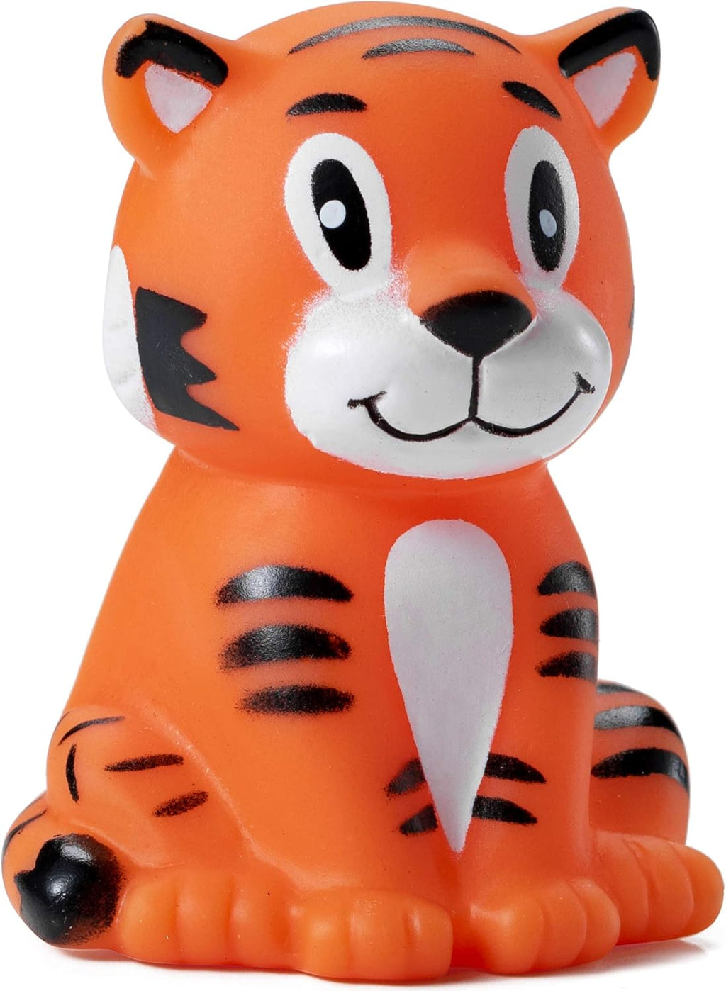12 Pack Vinyl Safari Jungle Animals Bath Tub Toy H31639