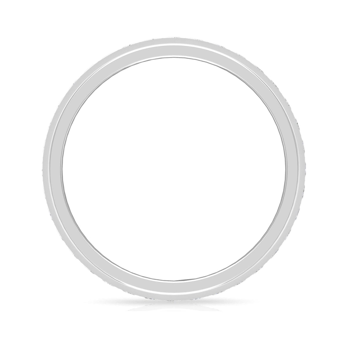 925 Sterling Silver Eternity Band Ring B852846