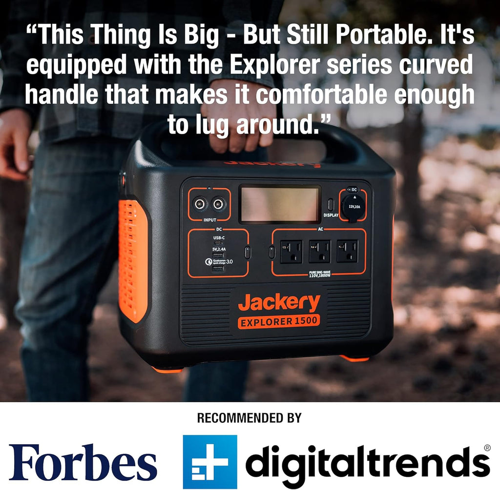 1534Wh Portable Power Station with AC Outlets A513
