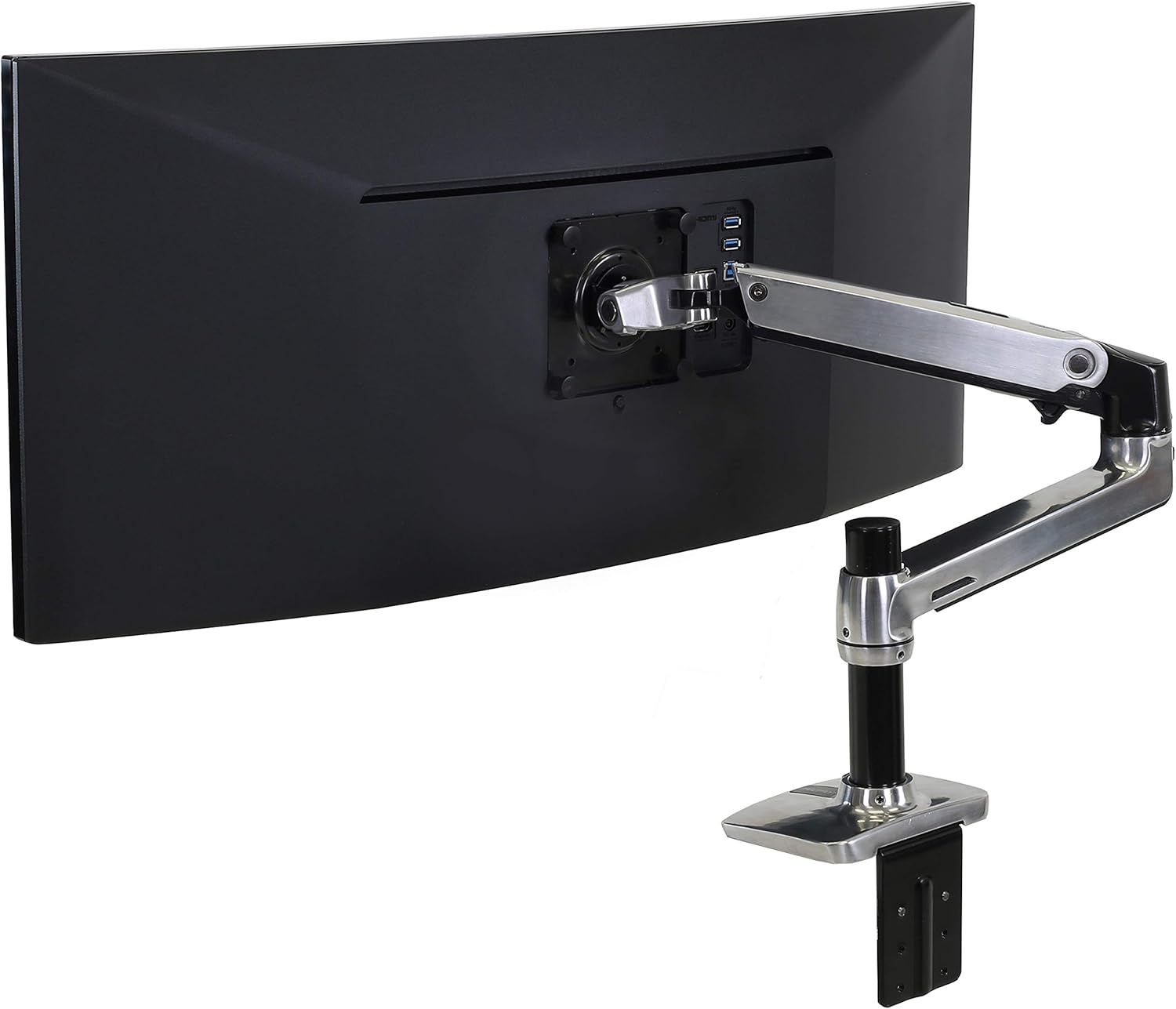 Matte Black Single Monitor Arm Desk Mount U183392