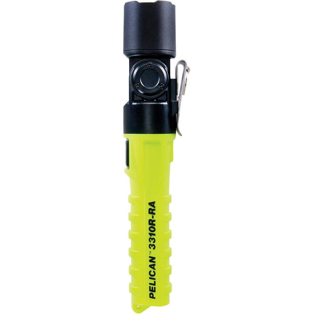 Right-Angle Rechargeable Flashlight (Yellow) V8419