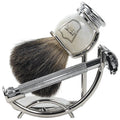 29L Safety Razor Shave Set with Black Badger Brush & Stand D492571