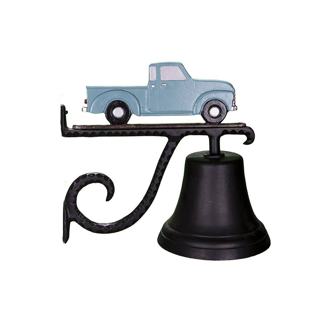 Cast Bell with Teal Classic Truck D22218