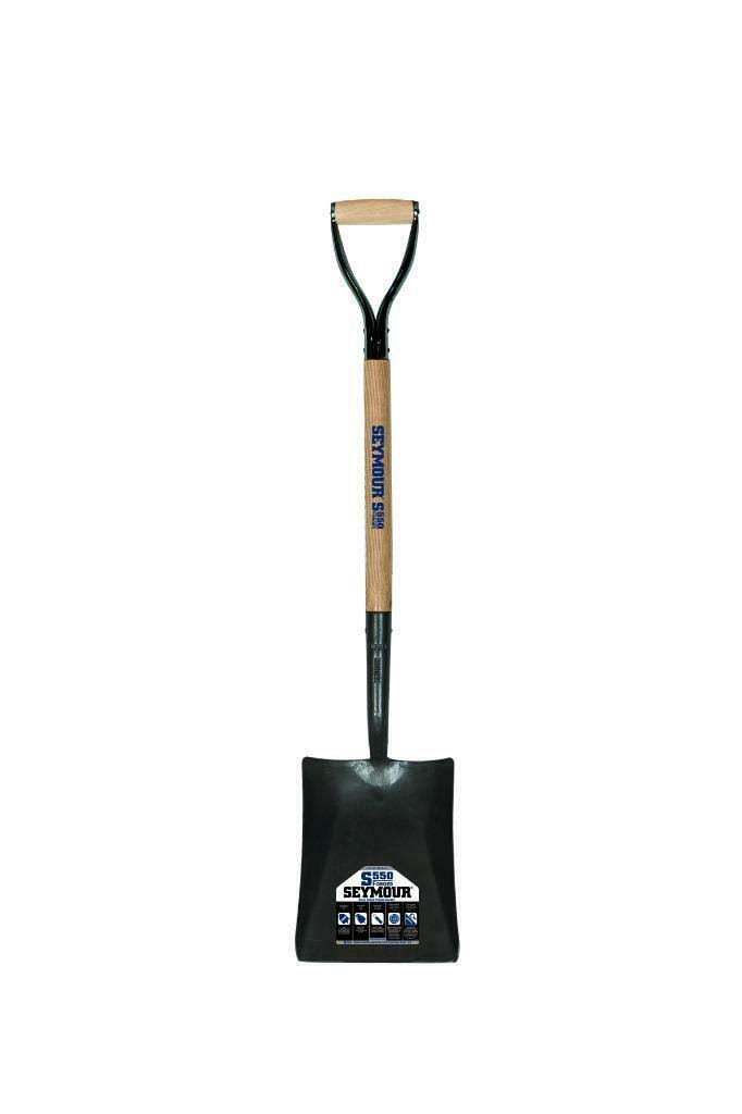 Forged Square Point Shovel 27x22 American Ash L167