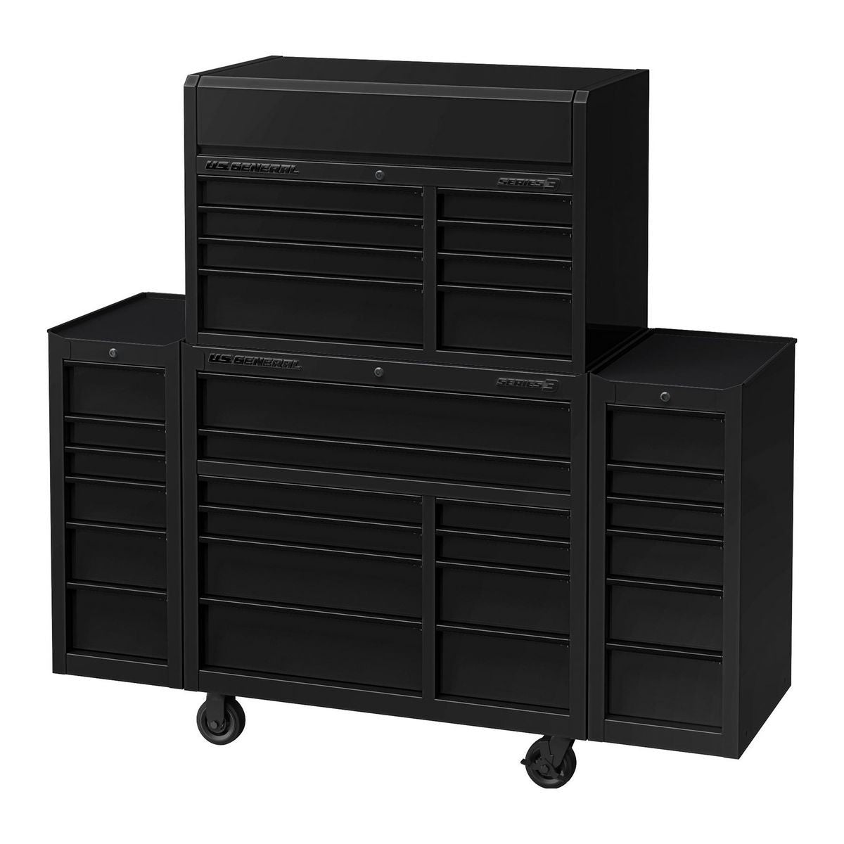 Black 42 in. x 22 in. Top Chest M707693