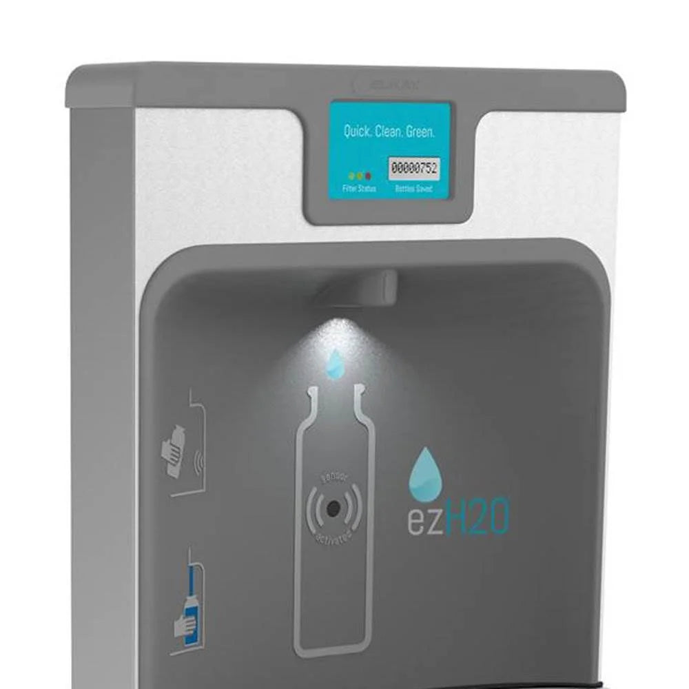 Wall Mounted Filtered Bottle Filling Station and Fountain L3838