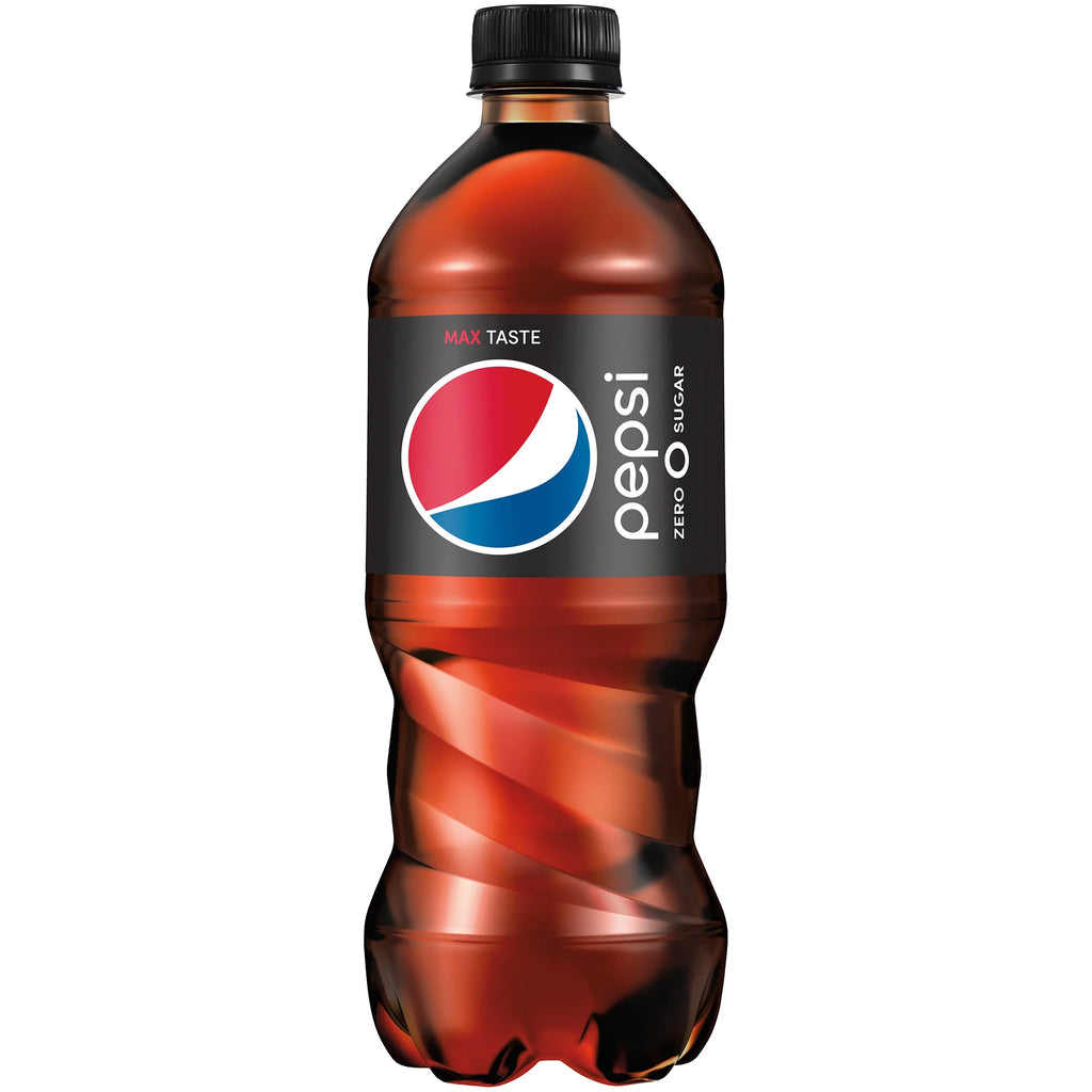 Zero Sugar Soda 20oz Bottles, Quantity of 12 M329
