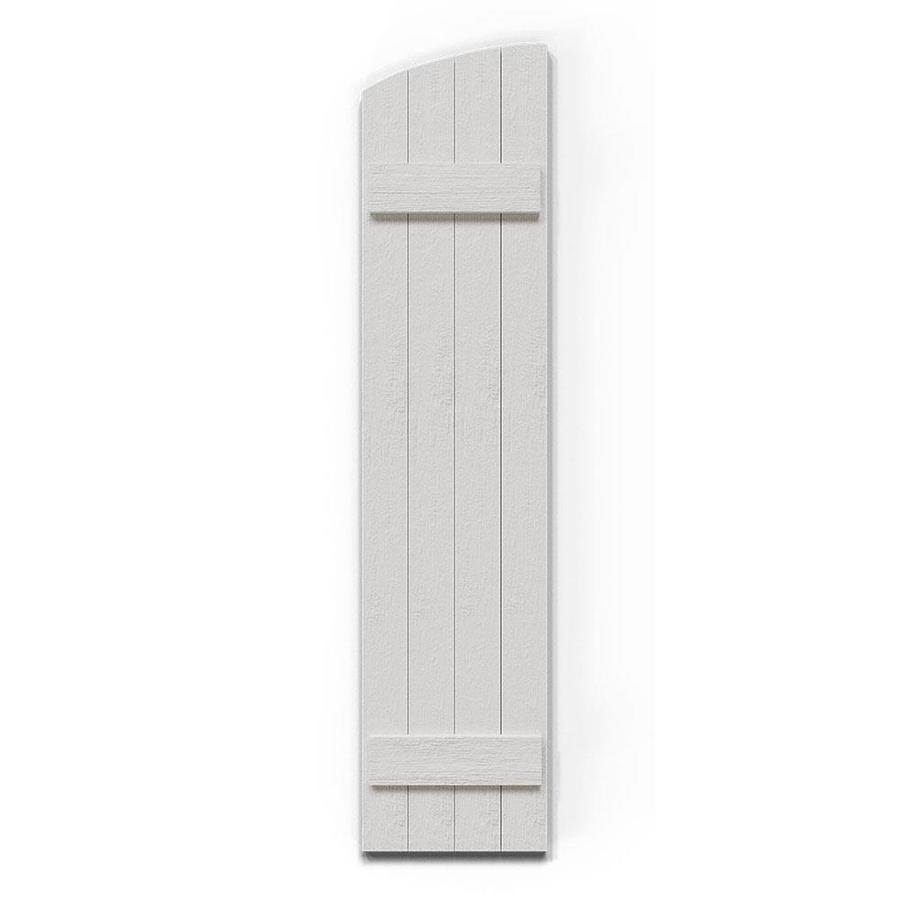 Rustic Faux Wood Shutters E376