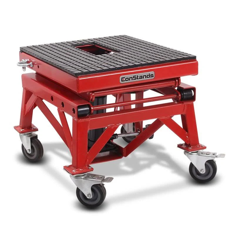 Red Hydraulic Scissor Lift Dolly H2970