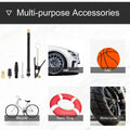 Rechargeable Cordless Tire Inflator with Digital Pressure Gauge A948570