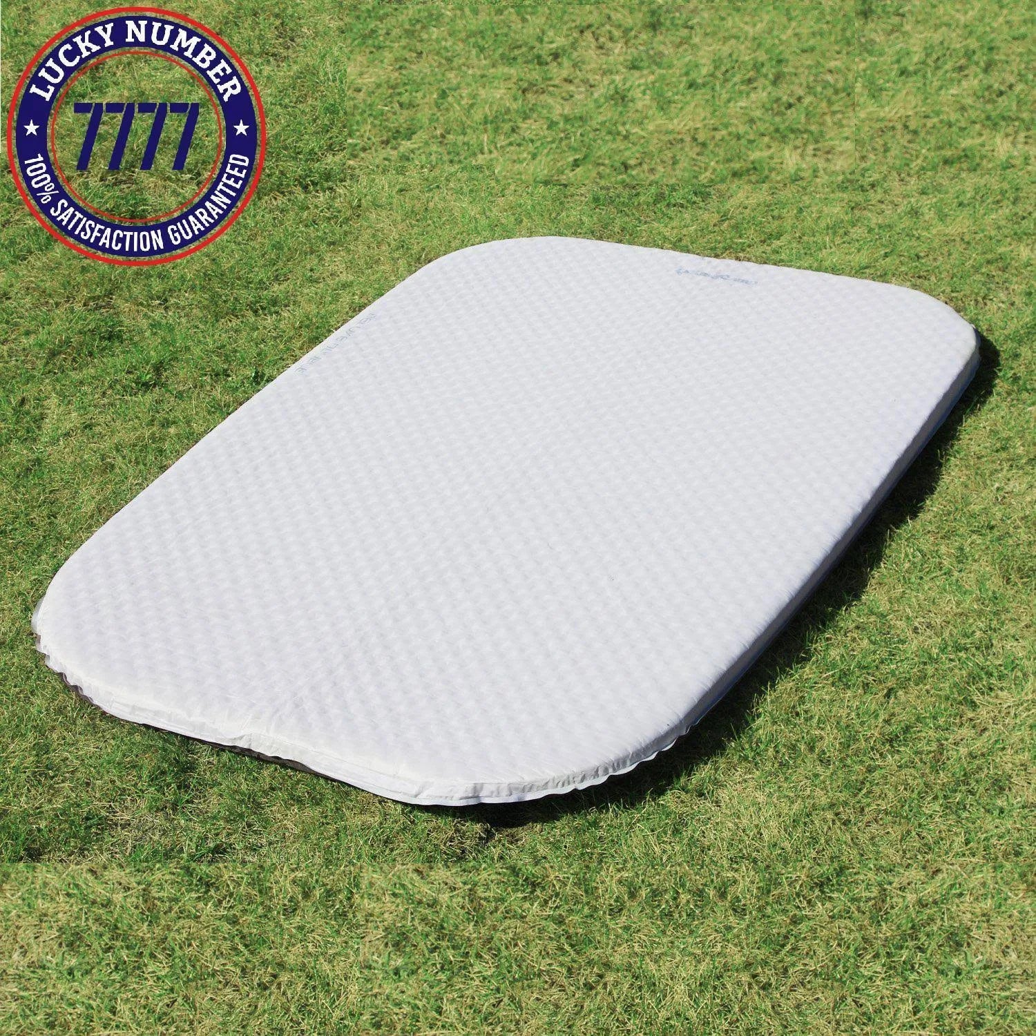 Deluxe Double Self-Inflating Camping Pad, 3 Inches Thick A681