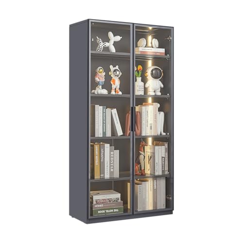 5 Shelves Metal Glass Display Cabinet C503997