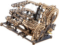3D Wooden Puzzles Marble Run Chain Model Mechanical Building Kit N695