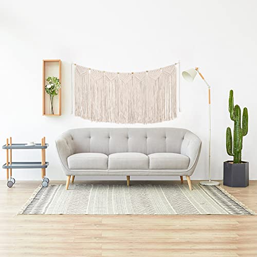 Macrame Curtains Valance Wall Hanging Treatments B422
