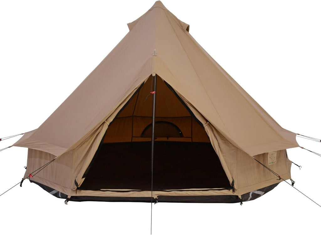 Canvas Bell Tent with StoveJack Waterproof 4 Season E252805