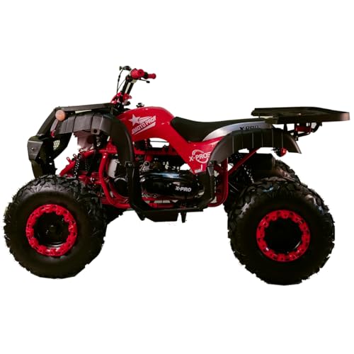 Red Utility ATV with Automatic Transmission, 23"/22" Wheels J759