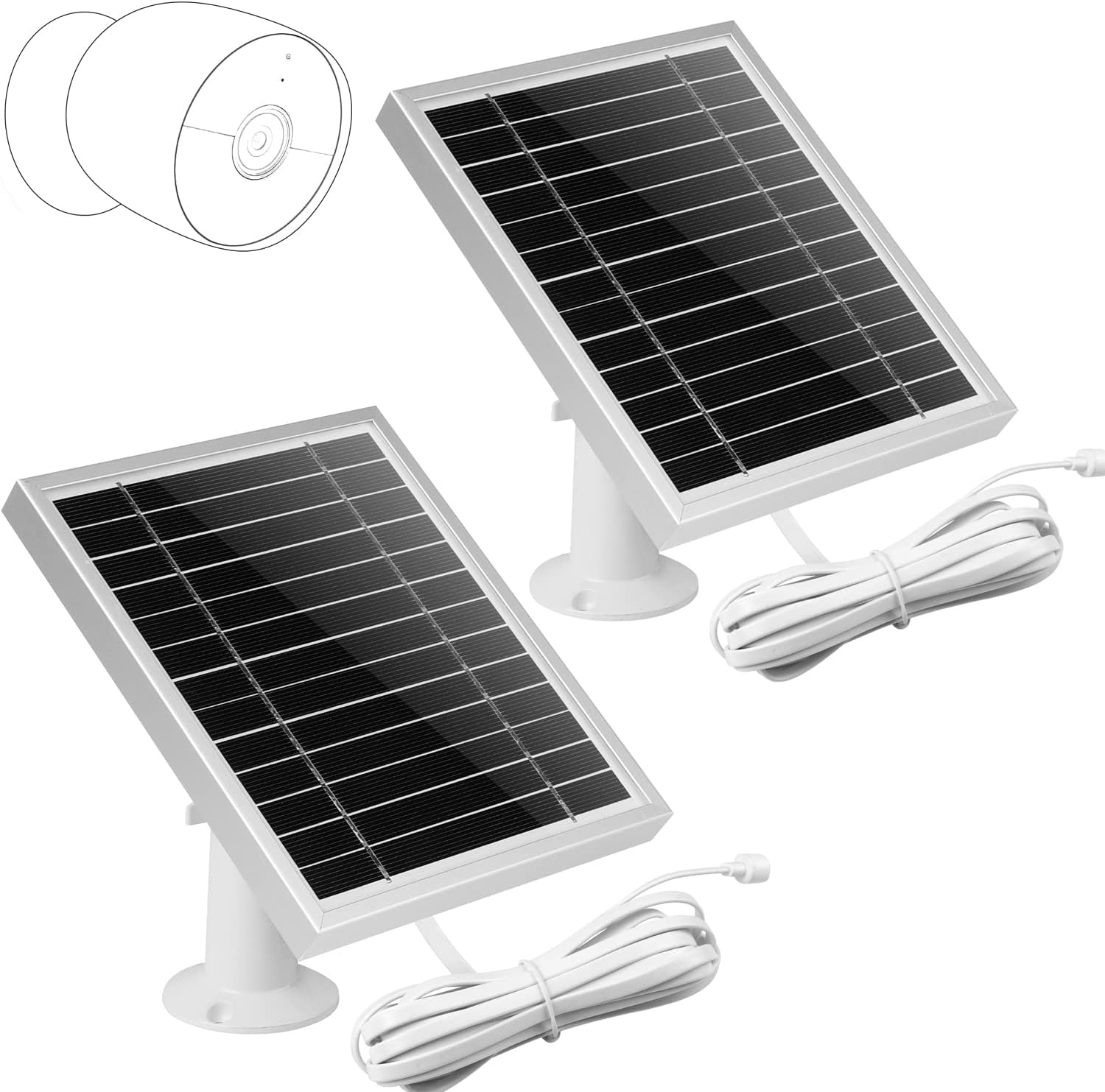 Silver Solar Panel for Nest Camera L711
