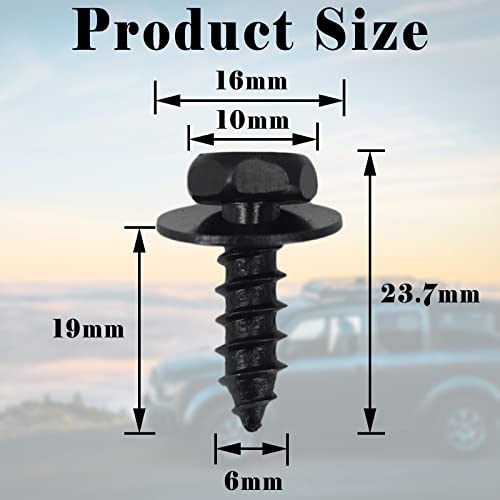 Front Fender Liner Bolts Bumper Cover Splash Shield Mud Guard Screws D570512
