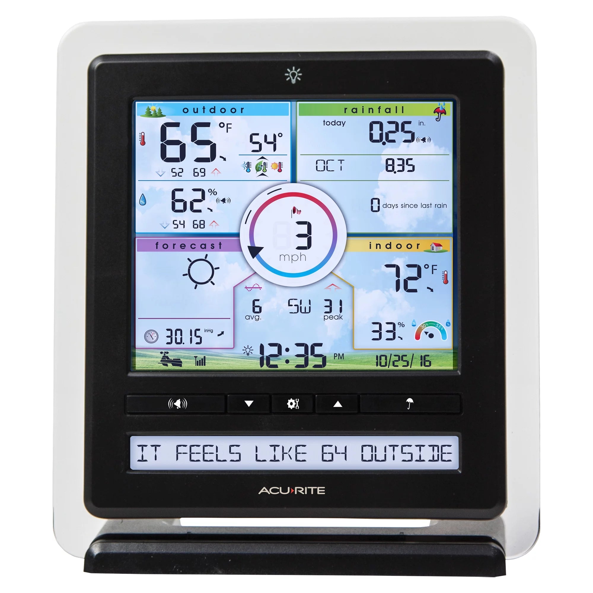 Wireless Indoor/Outdoor Weather Station S7768