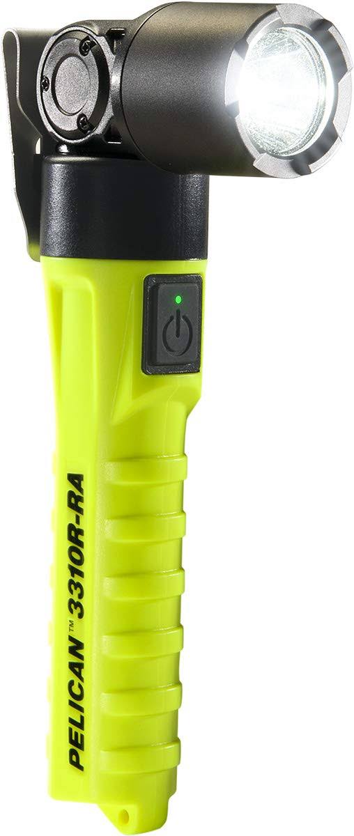 Right-Angle Rechargeable Flashlight (Yellow) V8419