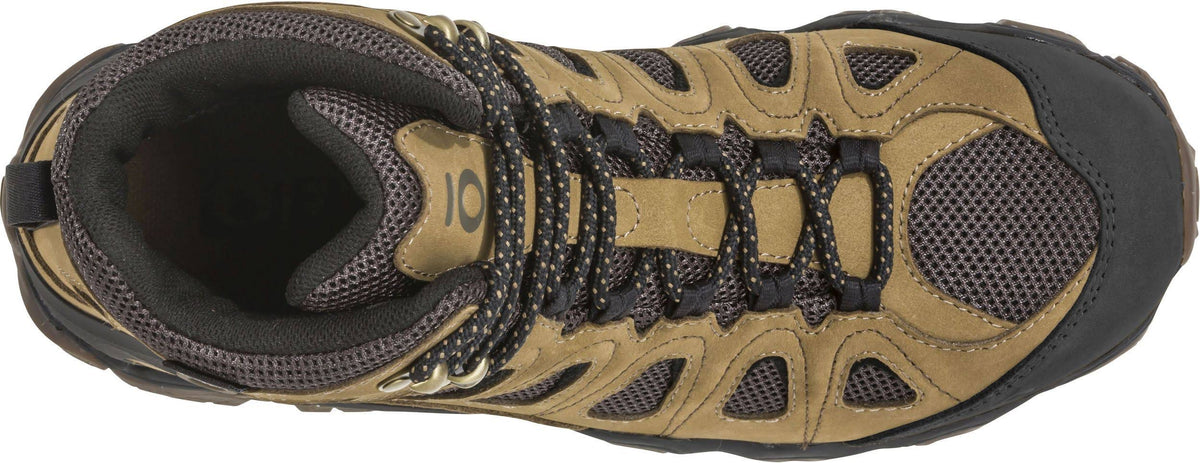 Dark Shadow / Woodbine Green Waterproof Mid Hiking Boots S690