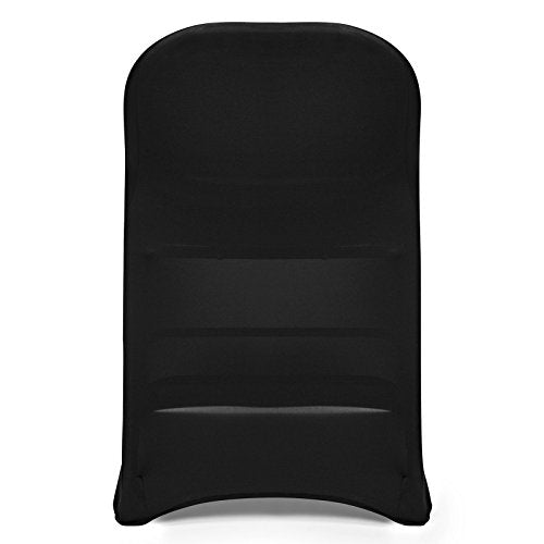 100 pcs Black Spandex Folding Chair Covers A22002