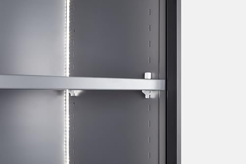 5 Shelves Metal Glass Display Cabinet C503997