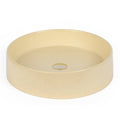 Yellow Concrete Vessel Sink C490