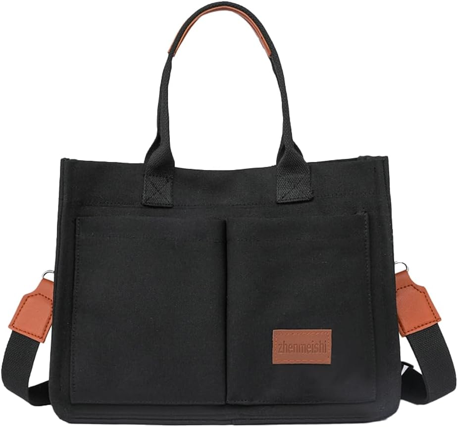 Canvas Crossbody Shoulder Purse Satchel Handbag J91084