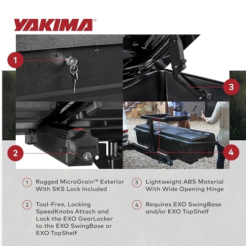 Black Hard Top Shell Car Cargo Carrier B37449