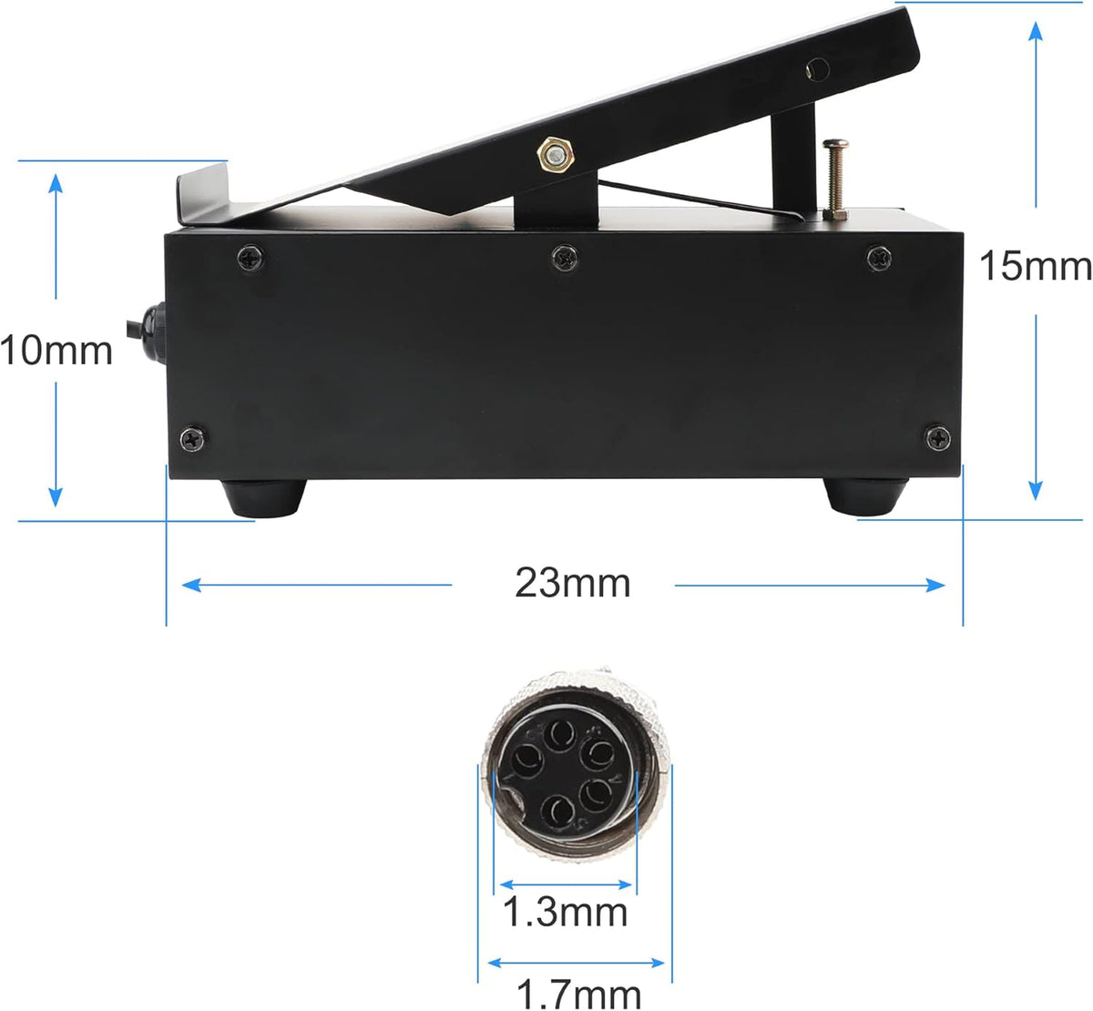 5 Pin TIG Welder Foot Pedal Pack of 2 J4660