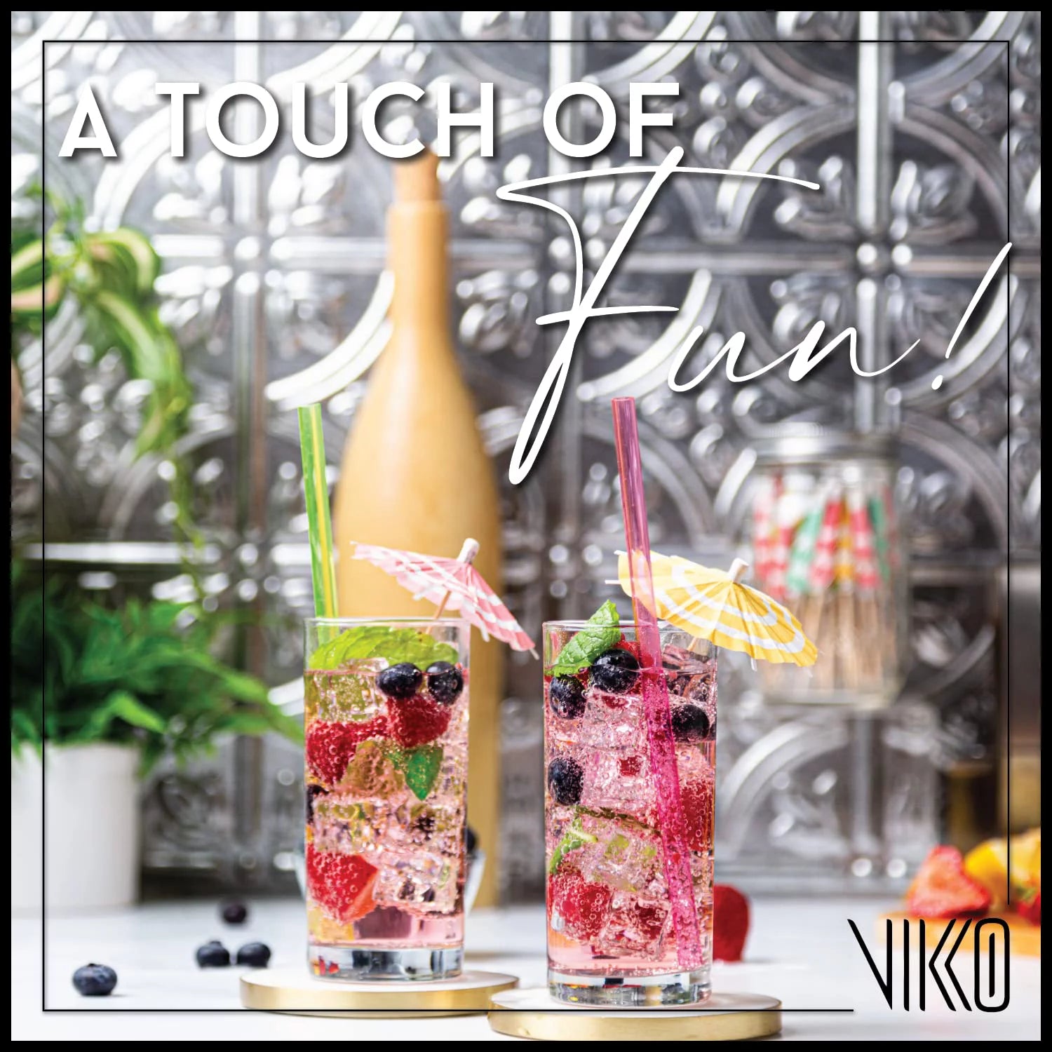 Set of 12 Tall Drinking Glasses, 12.25 oz Z4904