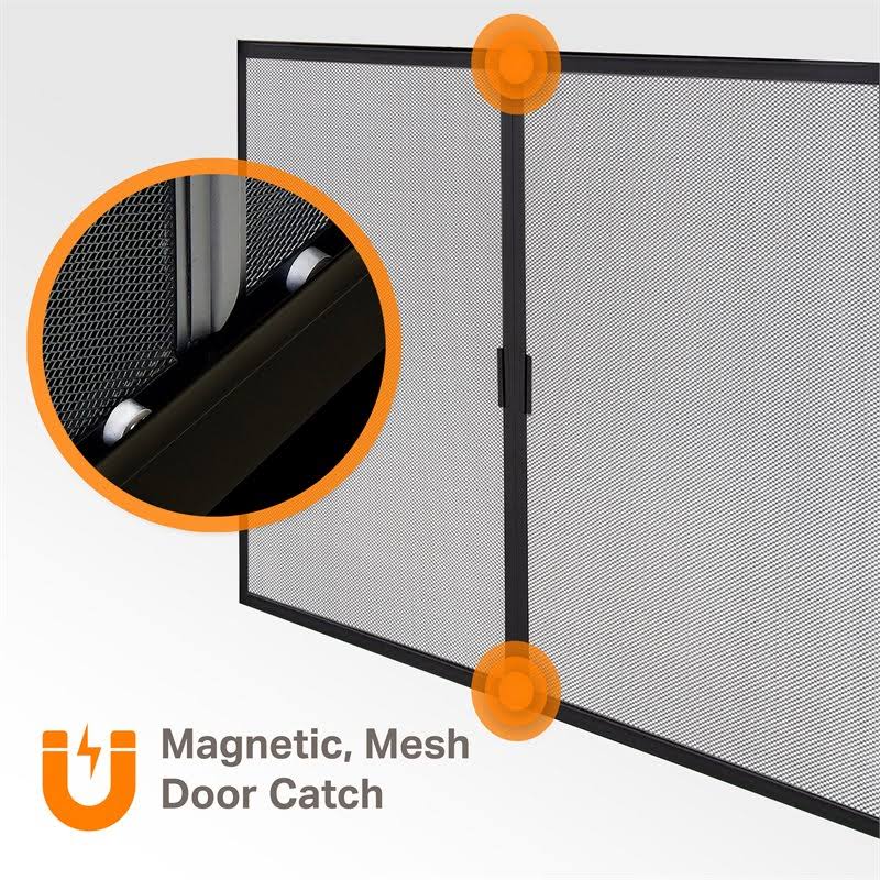 Oil Rubbed Bronze Large Fireplace Door I242363