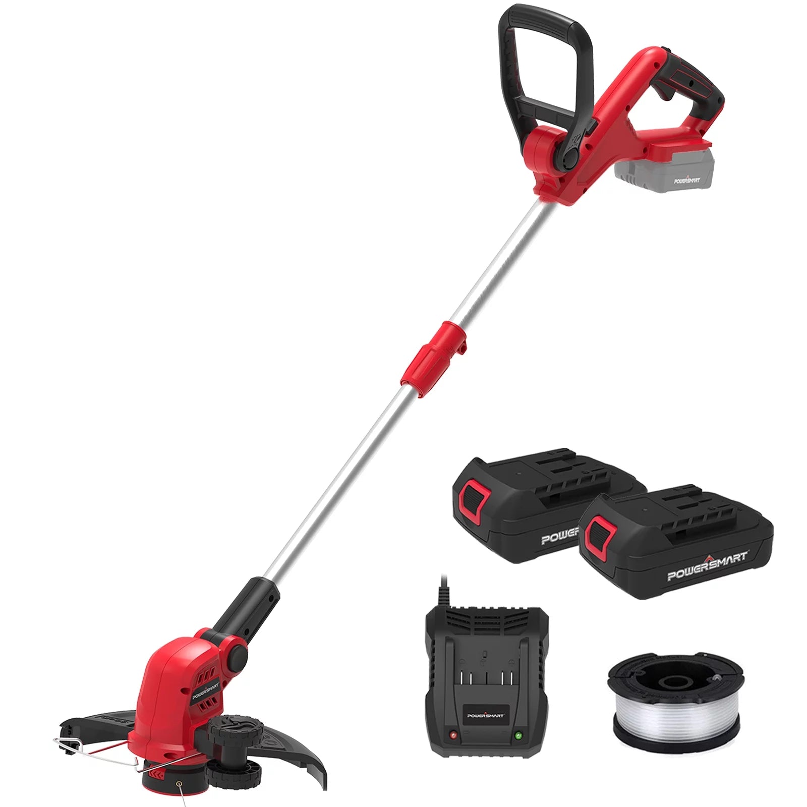 20V 12-inch Cordless String Trimmer with 2 Ah Battery and Charger L395501